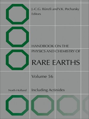 cover image of Handbook on the Physics and Chemistry of Rare Earths